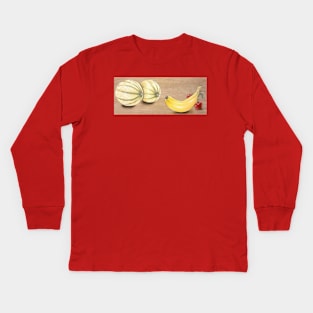 Still life with Fruit Kids Long Sleeve T-Shirt